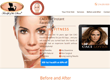 Tablet Screenshot of faceliftofthestars.com